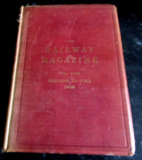 Railway magazine 1908 for sale  NORWICH