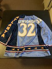 Jari Lehtonen #32 Atlanta Thrashers Vintage NHL World Jersey XL - Light Blue, used for sale  Concord