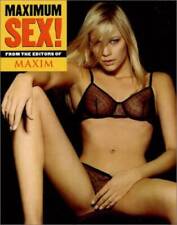 Maximum sex hardcover for sale  Montgomery
