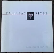 Cadillac style brochure for sale  SHOREHAM-BY-SEA