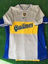 Camiseta deportiva de Boca Juniors 2001 #10 romana Riquelme Argentina L auténtica segunda mano  Argentina 