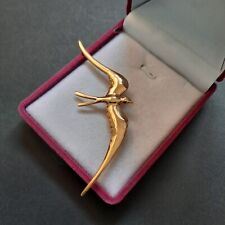 Flying swallow brooch for sale  Ireland