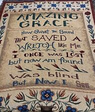Amazing grace tapestry for sale  Centerville