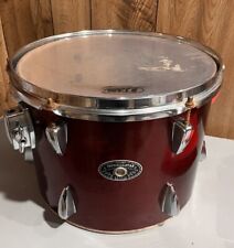 Used, TAMA Imperial Star 12" x 9" Wood Shell Rack Tom Drum Red Wine.  No Bottom Hoop for sale  Shipping to South Africa