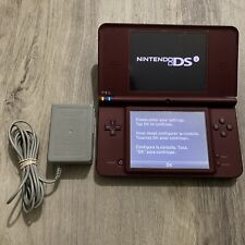 Nintendo DSi XL Console System Burgundy Red w/Charger Tested for sale  Shipping to South Africa