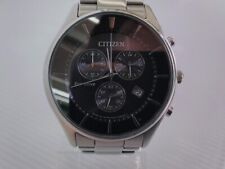 Relógio Citizen Eco Drive H500-S107300 cronógrafo analógico solar preto feito no Japão comprar usado  Enviando para Brazil