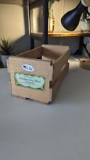 Caixa de madeira creme Buerger's Greaseless em perfeito estado comprar usado  Enviando para Brazil