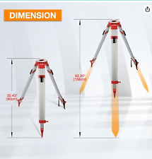 Aluminum surveying tripod for sale  Grafton