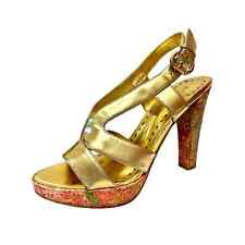 Bcbgirls gold leather for sale  Las Cruces