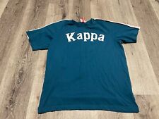 #J80 Camisa Verde Algodón con Logotipo Manga Kappa para Hombre segunda mano  Embacar hacia Argentina