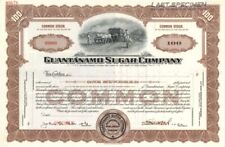 Usado, Guantánamo Sugar Co. - Certificado de existencias de muestras 1905 - existencias y bonos de muestras segunda mano  Embacar hacia Argentina