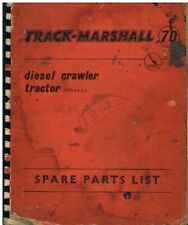 Marshall track marshall for sale  ALFRETON