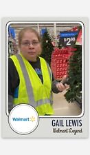 Tarjeta deportiva personalizada Gail Lewis Walmart Legend. ¡Impresión limitada! segunda mano  Embacar hacia Mexico