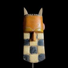 Máscara Decoración del Hogar Antiguas Arte Tribal Cara Vintage Madera Tallada Máscara GURO-9245 segunda mano  Embacar hacia Argentina