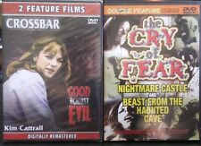 Barra transversal/Good Against Evil DVD NOVO & Nightmare Castle/Beast From the Haunted Cav comprar usado  Enviando para Brazil