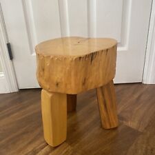 Handmade wooden stool for sale  Franklinville