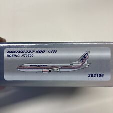 Gemini  jets Style 1:400 Boeing 737-400 In Chrome Livery. for sale  STANLEY