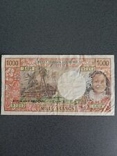 Tahiti 1000 francs usato  Roma