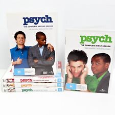 Psych: Temporada 1 - 5 (DVD, 2010) Comédia Crime Mistério Série de TV Filme 1 2 3 4 & 5 comprar usado  Enviando para Brazil