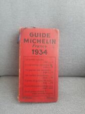 Guide michelin 1934 d'occasion  Paris XIX