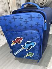 Child's Blue Rolling Suitcase Airplanes Circo EUC for sale  Brooklyn