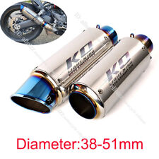 51mm motorcycle exhaust for sale  TAMWORTH