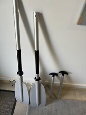 Pair aluminium oars for sale  HERTFORD