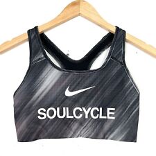 Usado, Sutiã esportivo clássico Nike Pro SoulCycle logotipo Swoosh racerback cinza preto P comprar usado  Enviando para Brazil