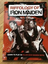 Iron maiden riffology for sale  CHESTERFIELD