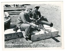 Usado, Escuela de ametralladoras fotográficas de la Segunda Guerra Mundial en Saipán - abril de 1945 - foto 79a NCB - brillante segunda mano  Embacar hacia Argentina