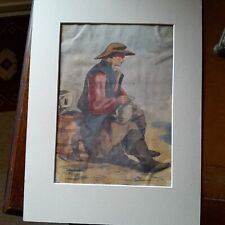 Victorian watercolour young for sale  CANTERBURY