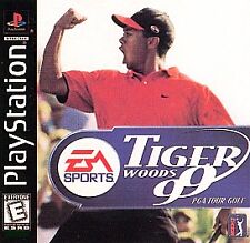 Golf Tiger Woods 99 PGA Tour - Sony PlayStation 1 PS1 - completo con manual, usado segunda mano  Embacar hacia Argentina
