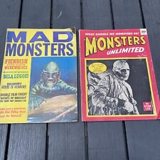 Monster horror magazines for sale  SHEFFIELD
