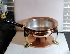 Copper chafer dish for sale  Westland