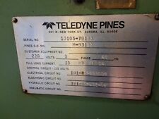 Rod bender teledyne for sale  Terre Haute