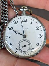 Usado, Vintage Seikosha Seiko Cronômetro Ministro Relógio de Bolso com Corrente, Anos 40 (?), Funciona comprar usado  Enviando para Brazil