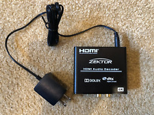 Usado, Mezclador/extractor de audio Zektor HDMI a analógico de audio de 2 canales segunda mano  Embacar hacia Mexico