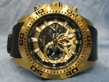 Relógio Invicta cronógrafo movimento ouro aço inoxidável 100M modelo 21738 comprar usado  Enviando para Brazil