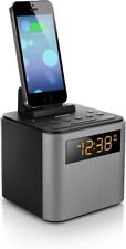 Usado, Radio reloj alarma doble Philips Bluetooth iPhone/Android base de altavoces AJT3300/37 segunda mano  Embacar hacia Argentina