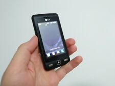 LG KP501 Cookie Negro (Desbloqueado) Teléfono móvil simplebasic pantalla táctil ancianos  segunda mano  Embacar hacia Argentina