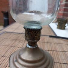 Bougeoire photophore verre d'occasion  Tourcoing