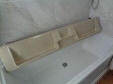 Used, Retro Pampas Plastic Bath Vanity Bar Bathroom Shelf Organiser 166cm x 30cm for sale  Shipping to South Africa