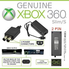 OFFICIAL MICROSOFT XBOX 360 POWER SUPPLY BRICK - 135W  *USED* for sale  Shipping to South Africa