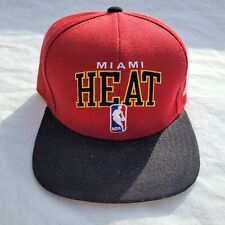 Gorra de béisbol Miami Heat Adidas ajustable sombrero de baloncesto sombrero NBA segunda mano  Embacar hacia Argentina