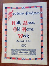 Hull Massachusetts Old Home Week 1930 eventos de historia pictórica segunda mano  Embacar hacia Argentina