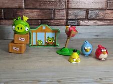 Angry Birds Pastel Topper Decoración Paquete de 9 Piezas Rey Cerdo Lanzador 4 Pájaros Más segunda mano  Embacar hacia Argentina