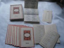 Vintage TRIOS No. G732 The Dainty Series Party Game quiz boxed cards + Answers for sale  Shipping to South Africa