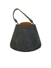 Vintage leather handbag for sale  Shipping to Ireland