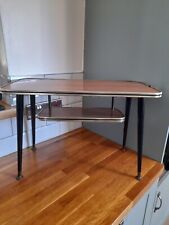 Vintage Telephone Table Newiste By N Goldsmith Manchester MCM Retro Atomic  for sale  Shipping to South Africa
