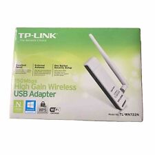 Adaptador USB sem fio TP-Link TL-WN722N 150Mbs alto ganho compatível com Windows 8, usado comprar usado  Enviando para Brazil